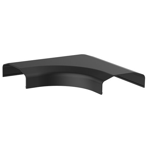 Brateck Plastic Cable Cover Joint L Shape Material:ABS Dimensions 127x127x21.5mm - Black Brateck Plastic Cable Cover Joint L Shape Material:ABS Dimensions 127x127x21.5mm - Black